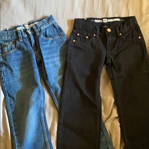 2 pairs of boys jeans